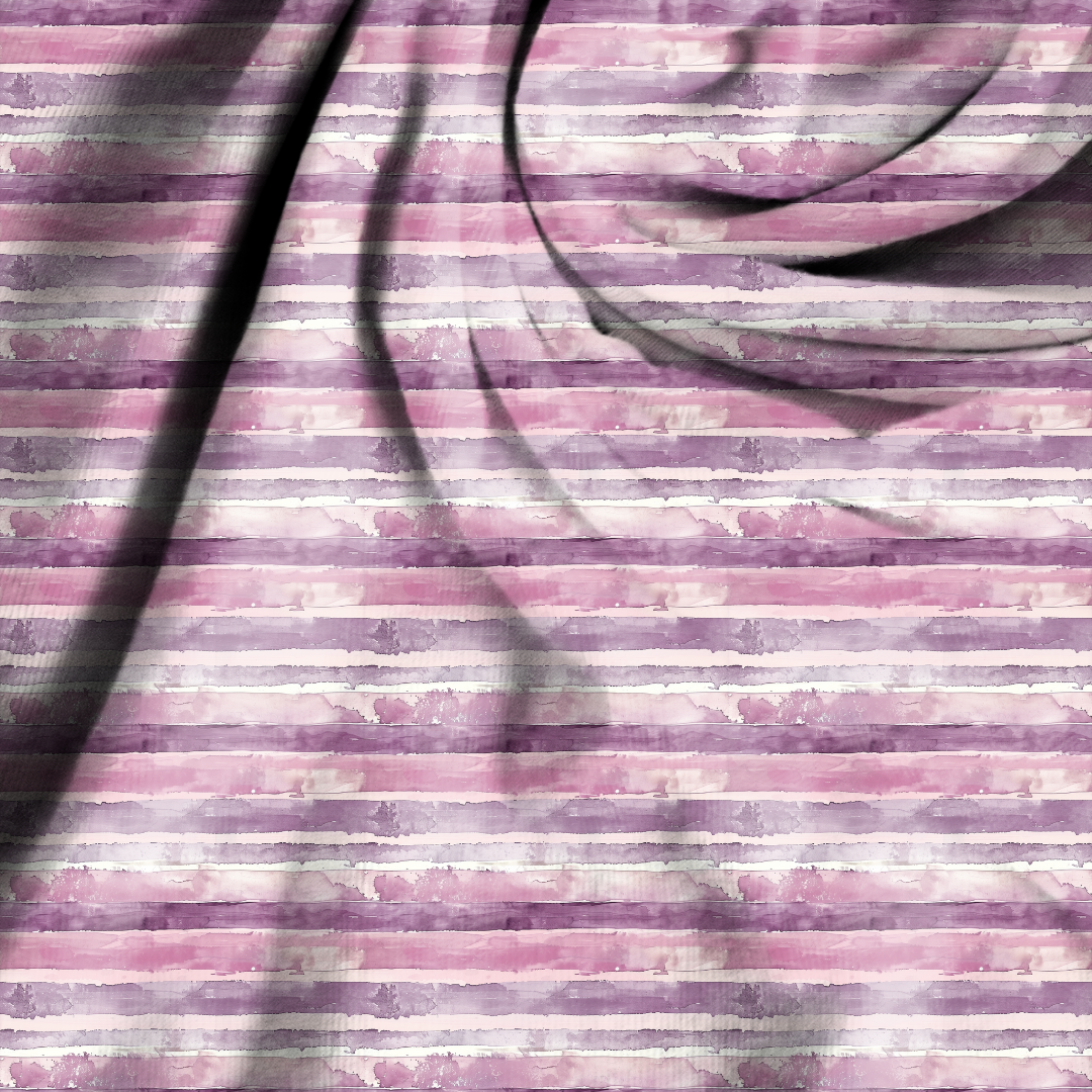 Aquarellstreifen Aubergine