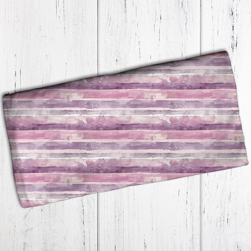 Aquarellstreifen Aubergine