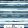 Aquarellstreifen Pfauenblau
