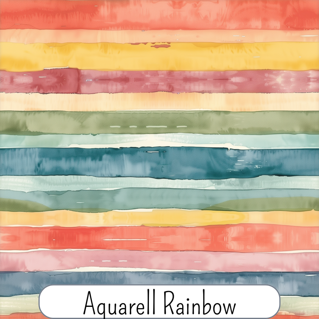 Aquarellstreifen Rainbow