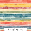 Aquarellstreifen Rainbow