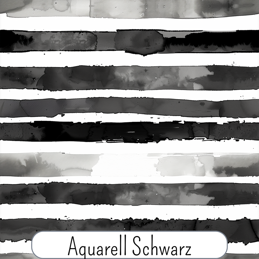 Aquarellstreifen Schwarz
