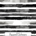 Aquarellstreifen Schwarz
