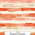 Aquarellstreifen Sunset