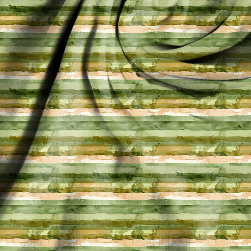 Aquarellstreifen Boho