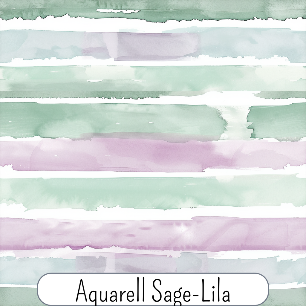 Aquarellstreifen Sage-Lila