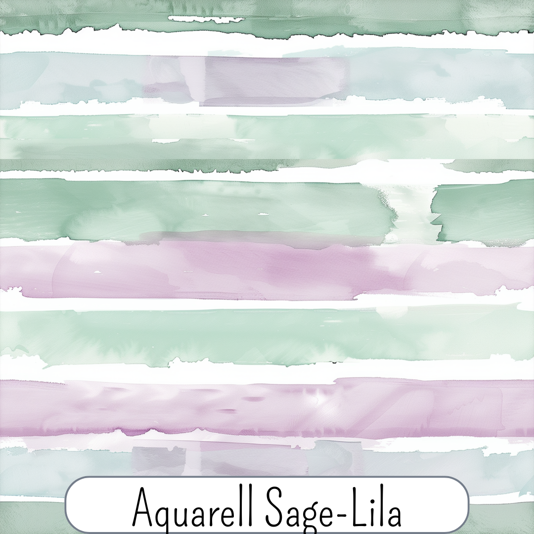 Aquarellstreifen Sage-Lila
