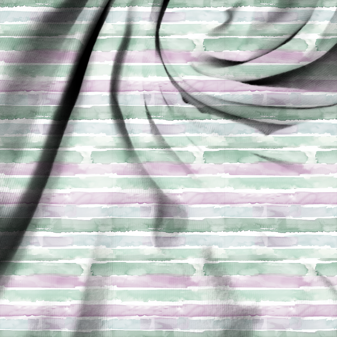Aquarellstreifen Sage-Lila