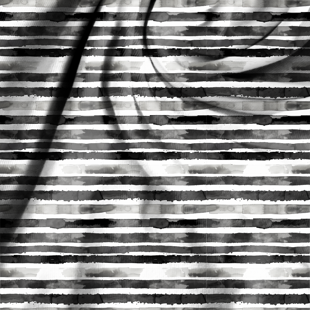 Aquarellstreifen Schwarz