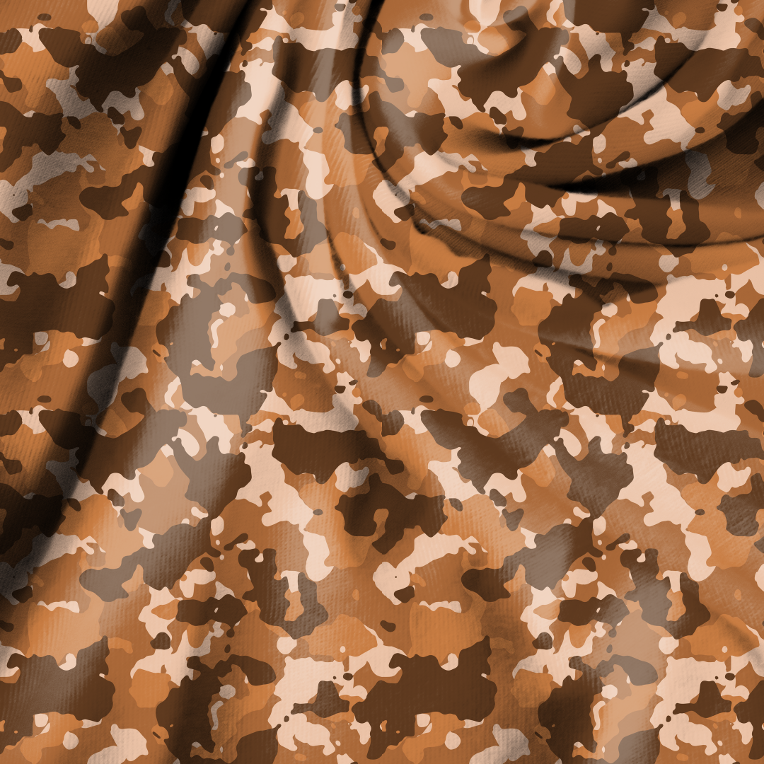 Camouflage Lehmbraun