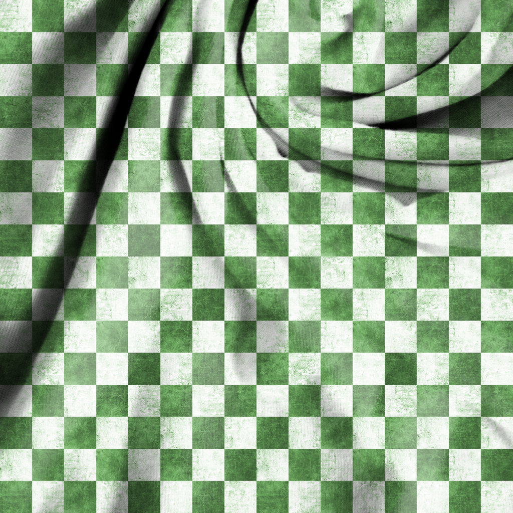 Checkerboard Farngrün