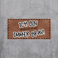 Immer brav