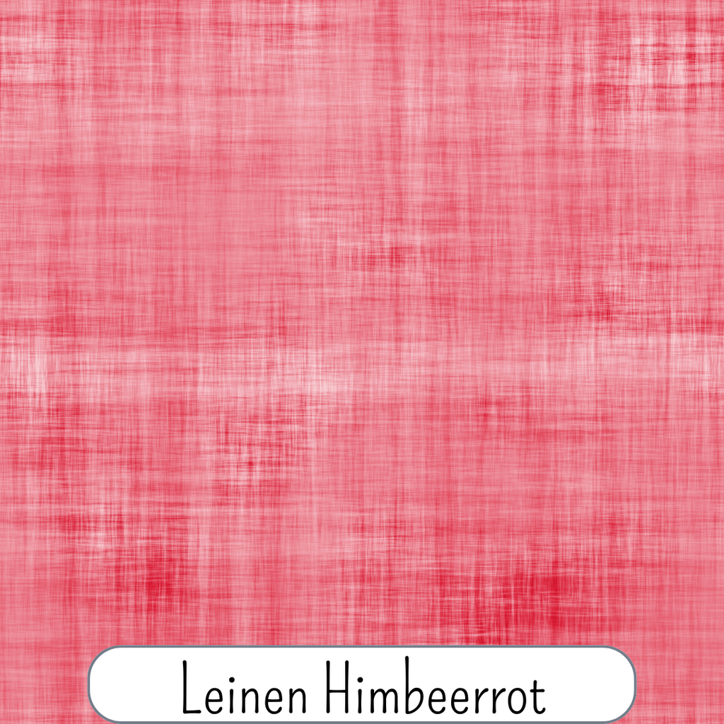 Leinen Himbeerrot