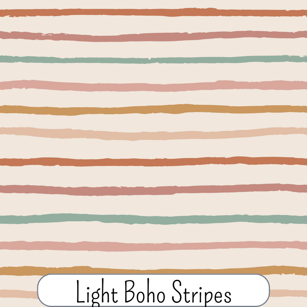 Light Boho Stripes