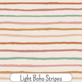 Light Boho Stripes