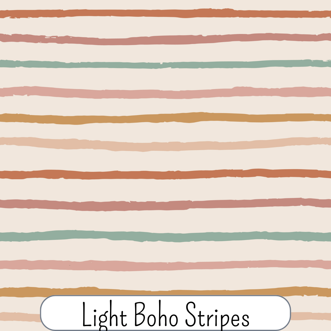 Light Boho Stripes