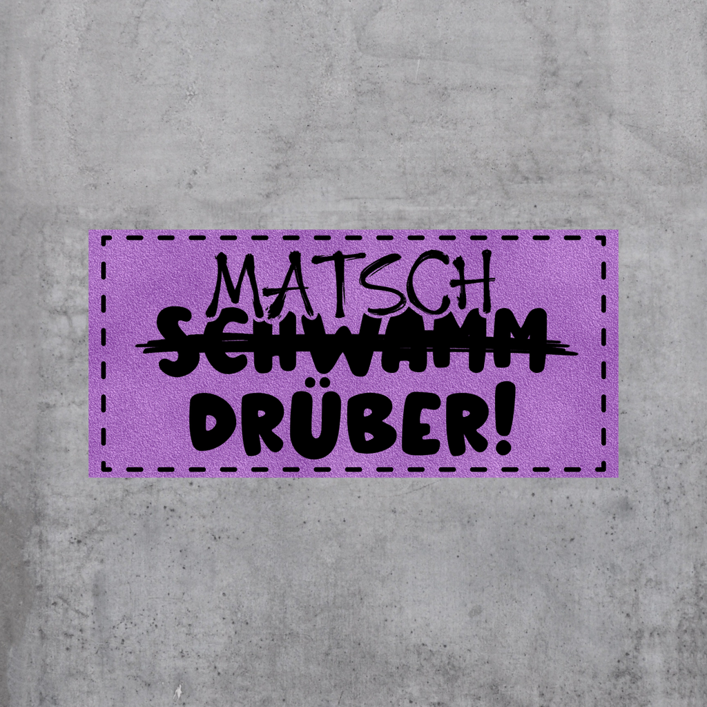 Matsch drüber