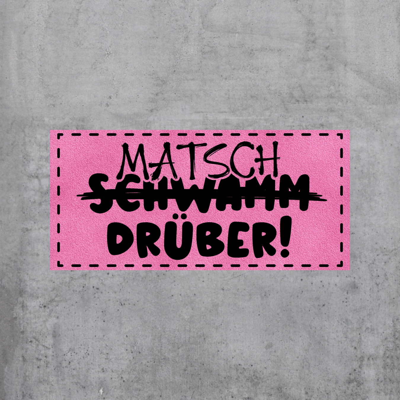 Matsch drüber