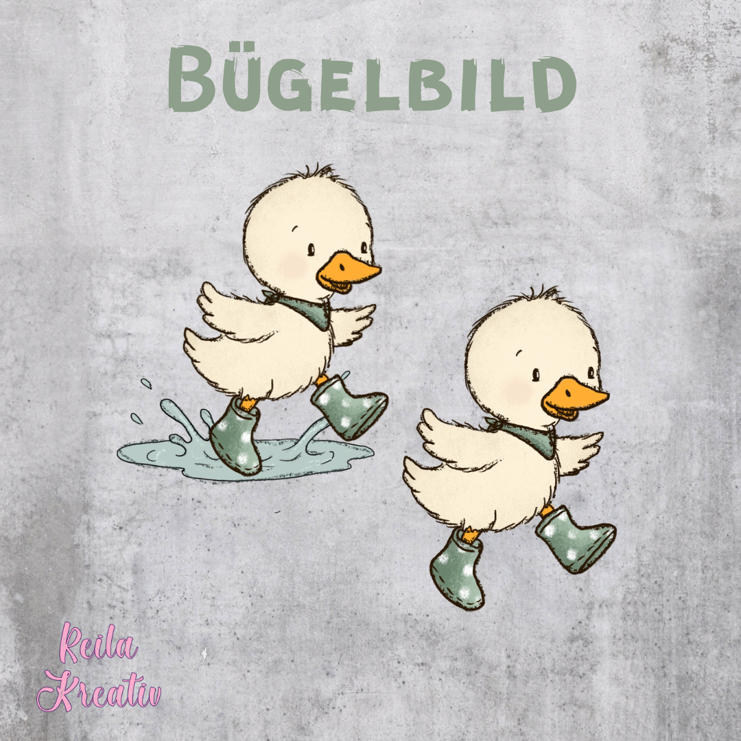 Pfützenquatsch Ente