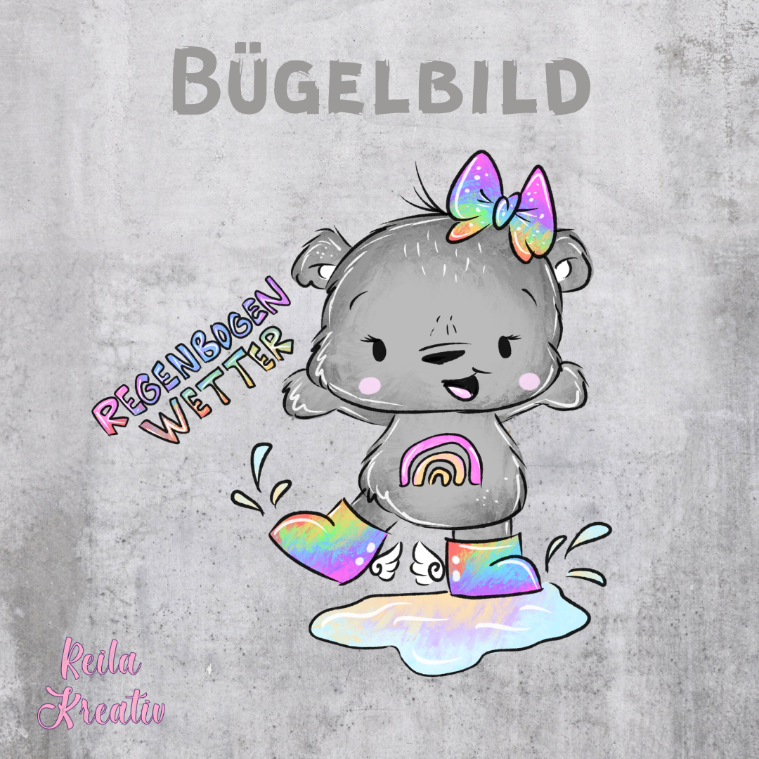 Regenbogen-Wetter Bär