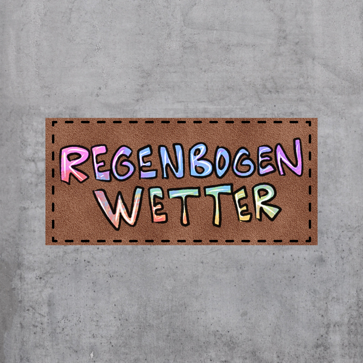 Regenbogenwetter