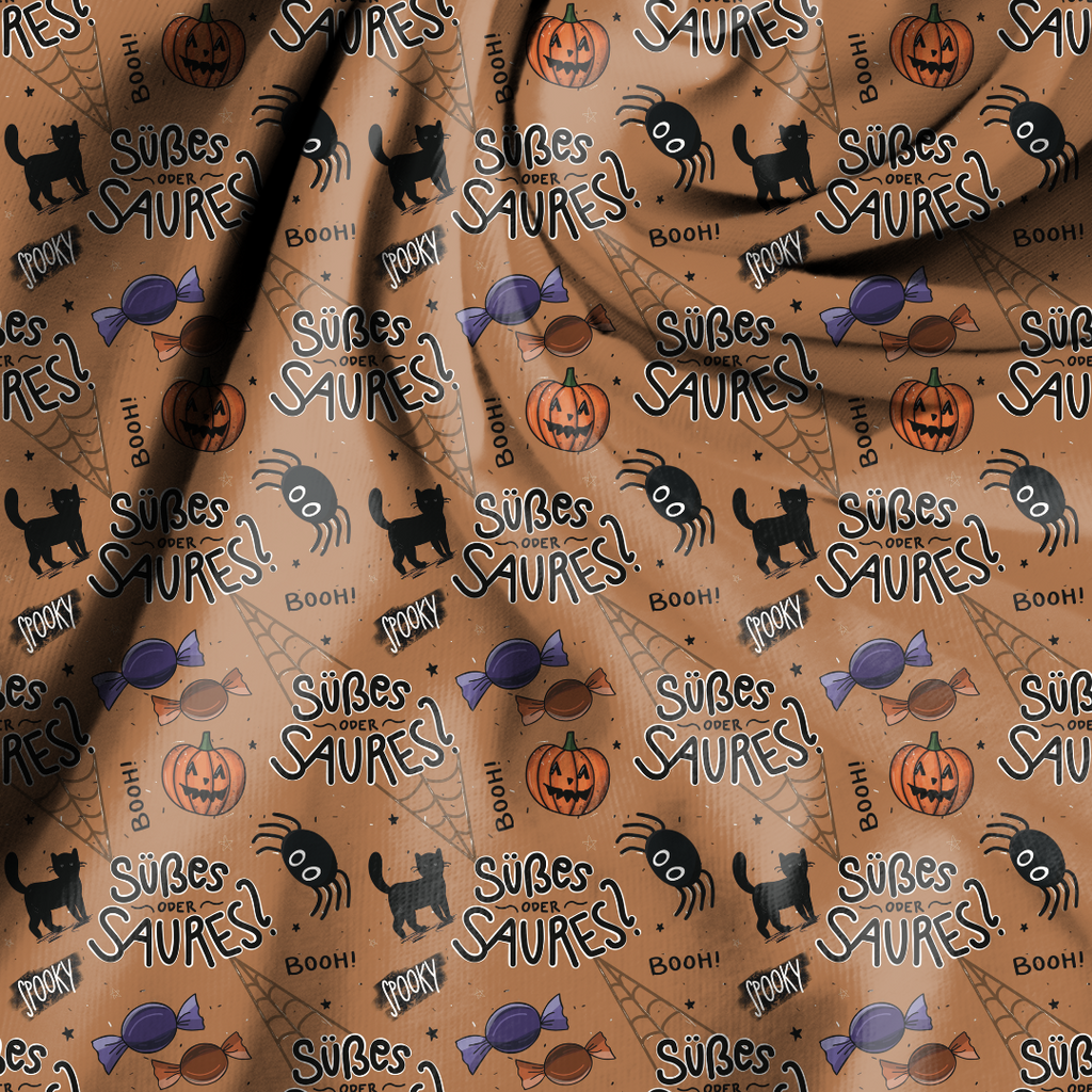 Süßes oder Saures orange