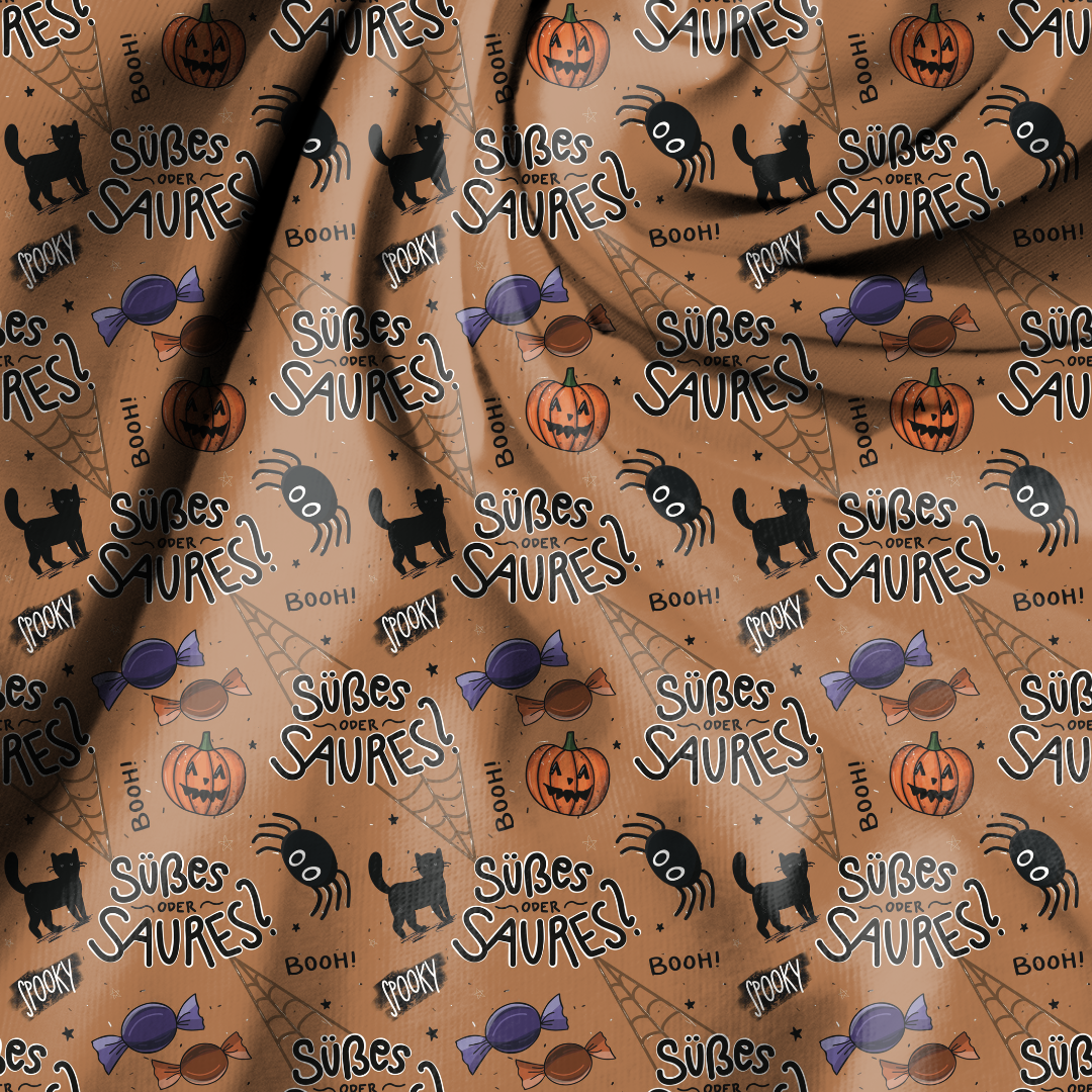 Süßes oder Saures orange