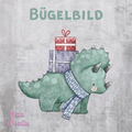 Triceratops Weihnachten