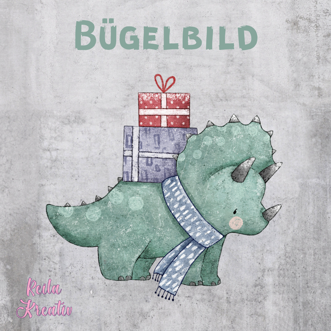 Triceratops Weihnachten