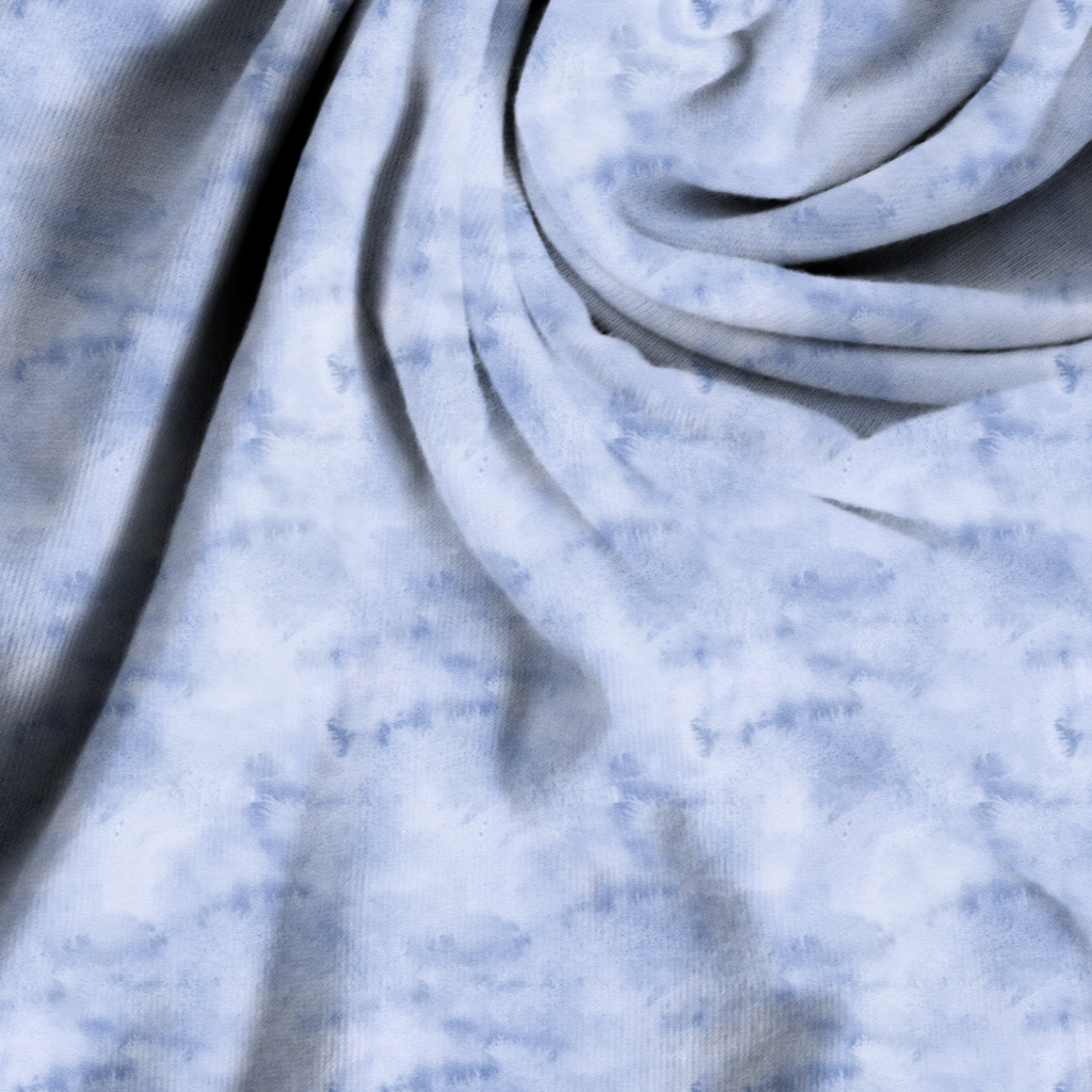 Weiches Himmelblau
