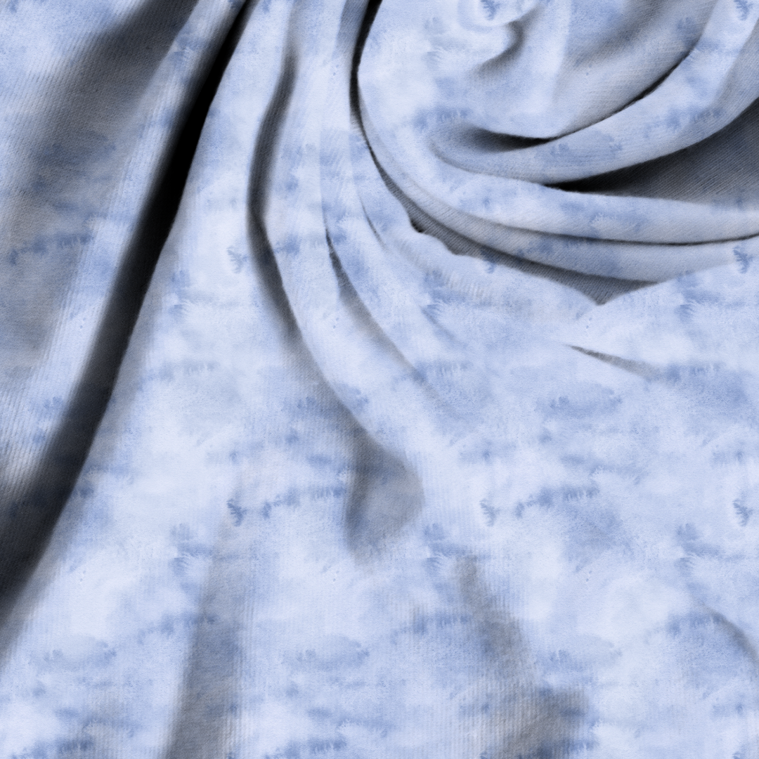 Weiches Himmelblau